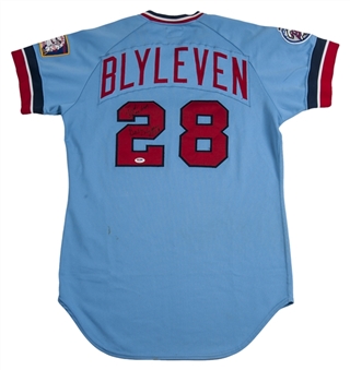 1986 Bert Blyleven Game Used, Signed and Inscribed Minnesota Twins Road Jersey (MEARS A-8 & PSA/DNA)